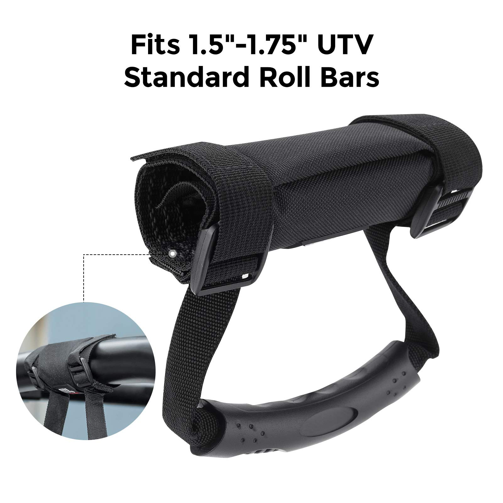 KEMIMOTO Maniglie Roll Bar UTV Nylon 2 Pezzi