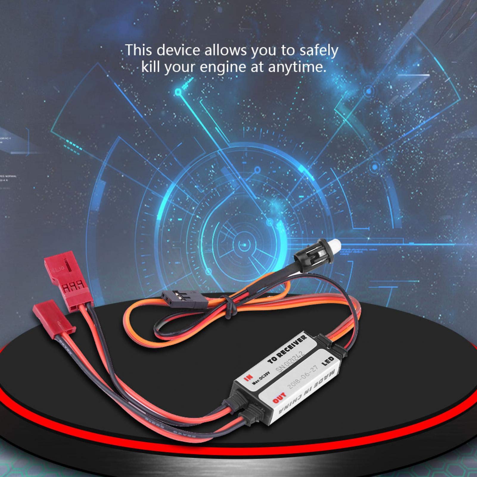 Kuuleyn kill switch RC spegnimento remoto DLA DLE 8 g