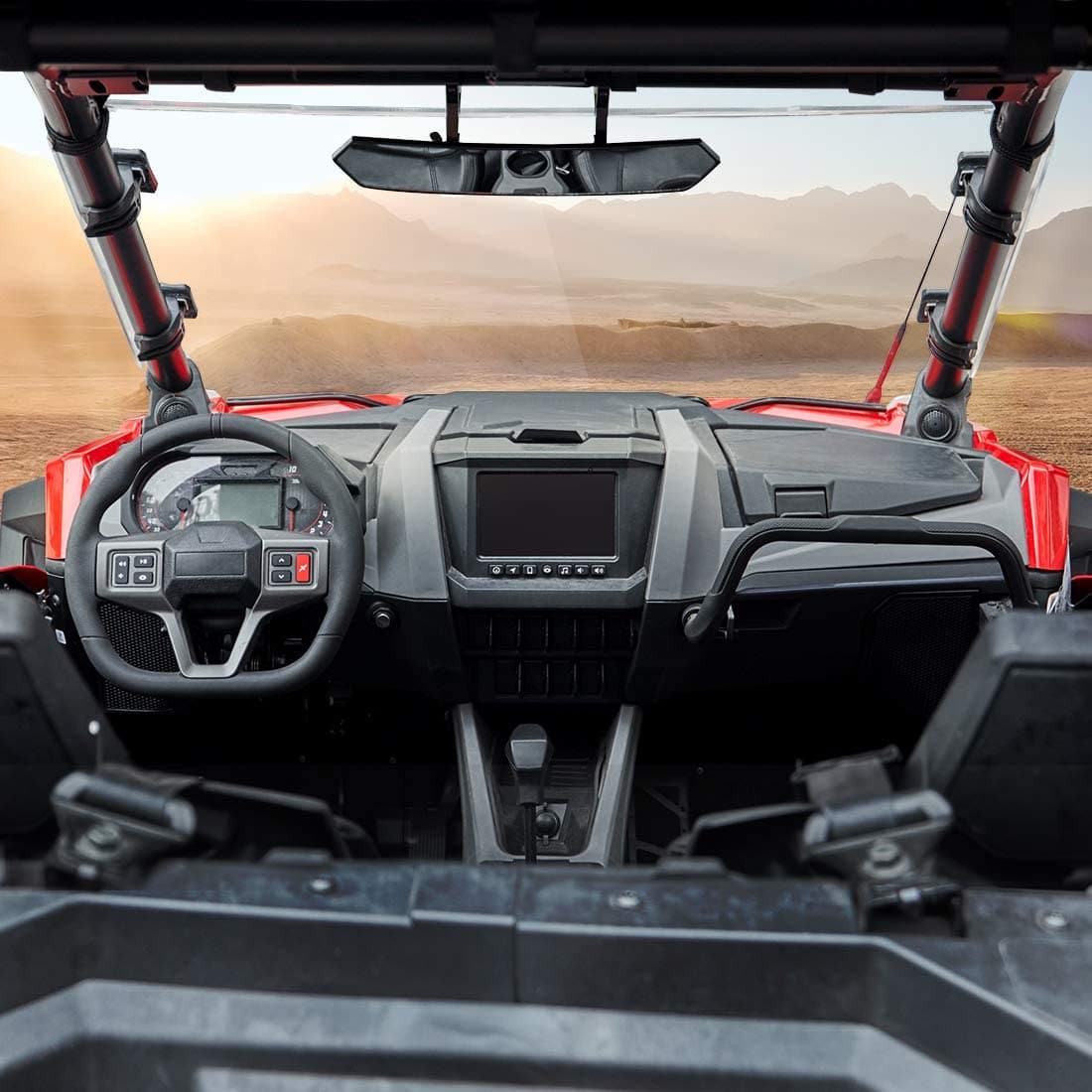 Kemimoto parabrezza anteriore Polaris RZR PRO XP trasparente