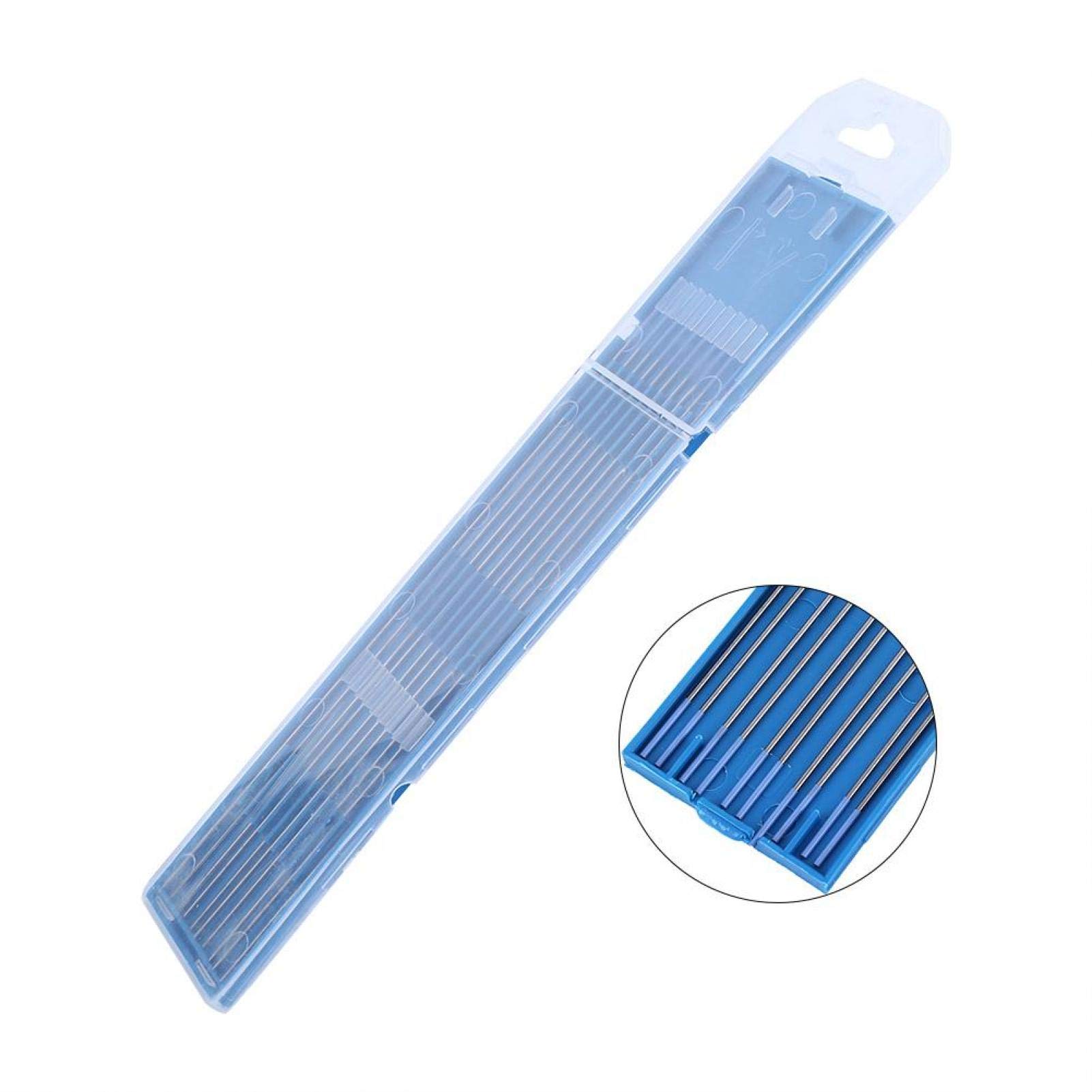 Kuuleyn elettrodi tungsteno TIG blu 2,4x175 mm 10 pezzi lantanio