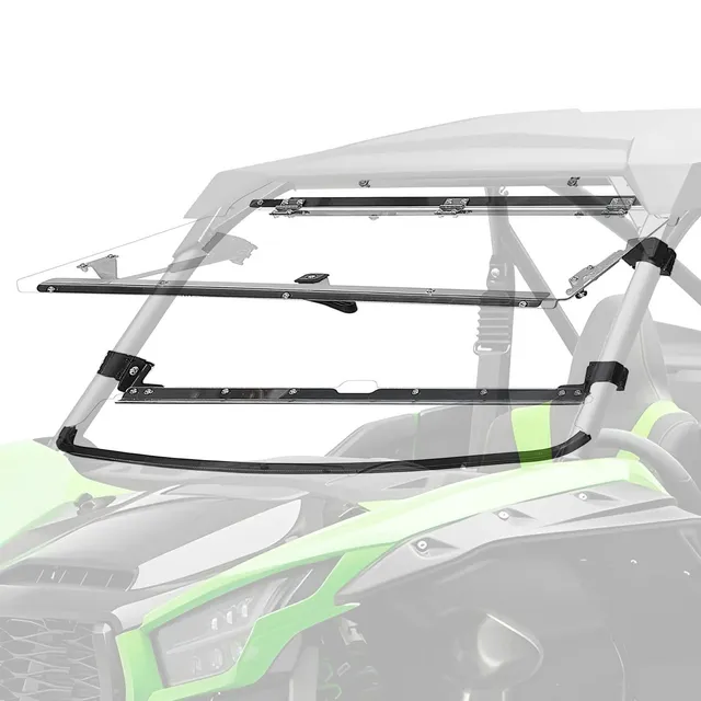 Kemimoto Teryx KRX 1000 parabrezza apribile antigraffio