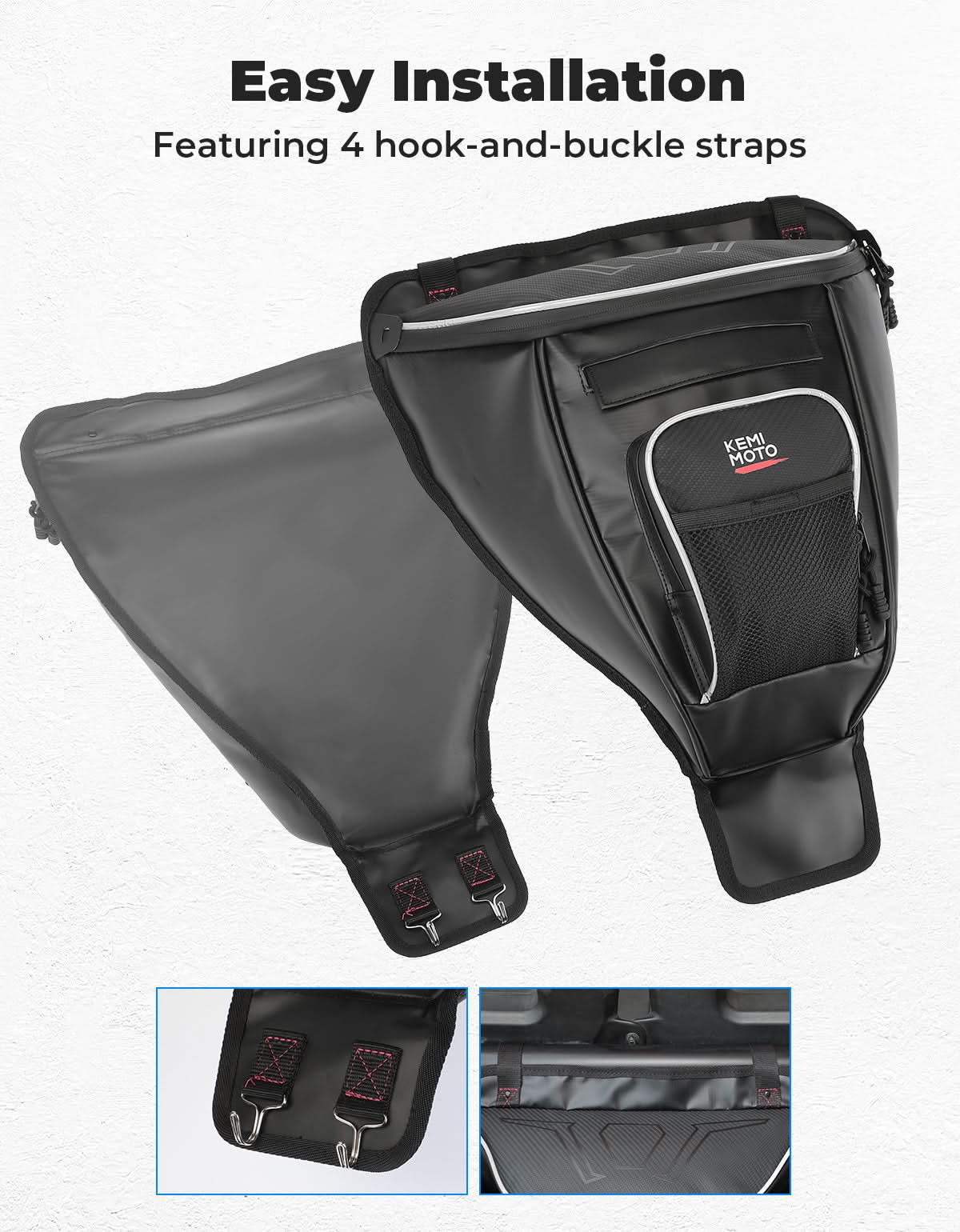 KEMIMOTO RZR XP 1000 borsa frigo centrale 2-in-1 2L