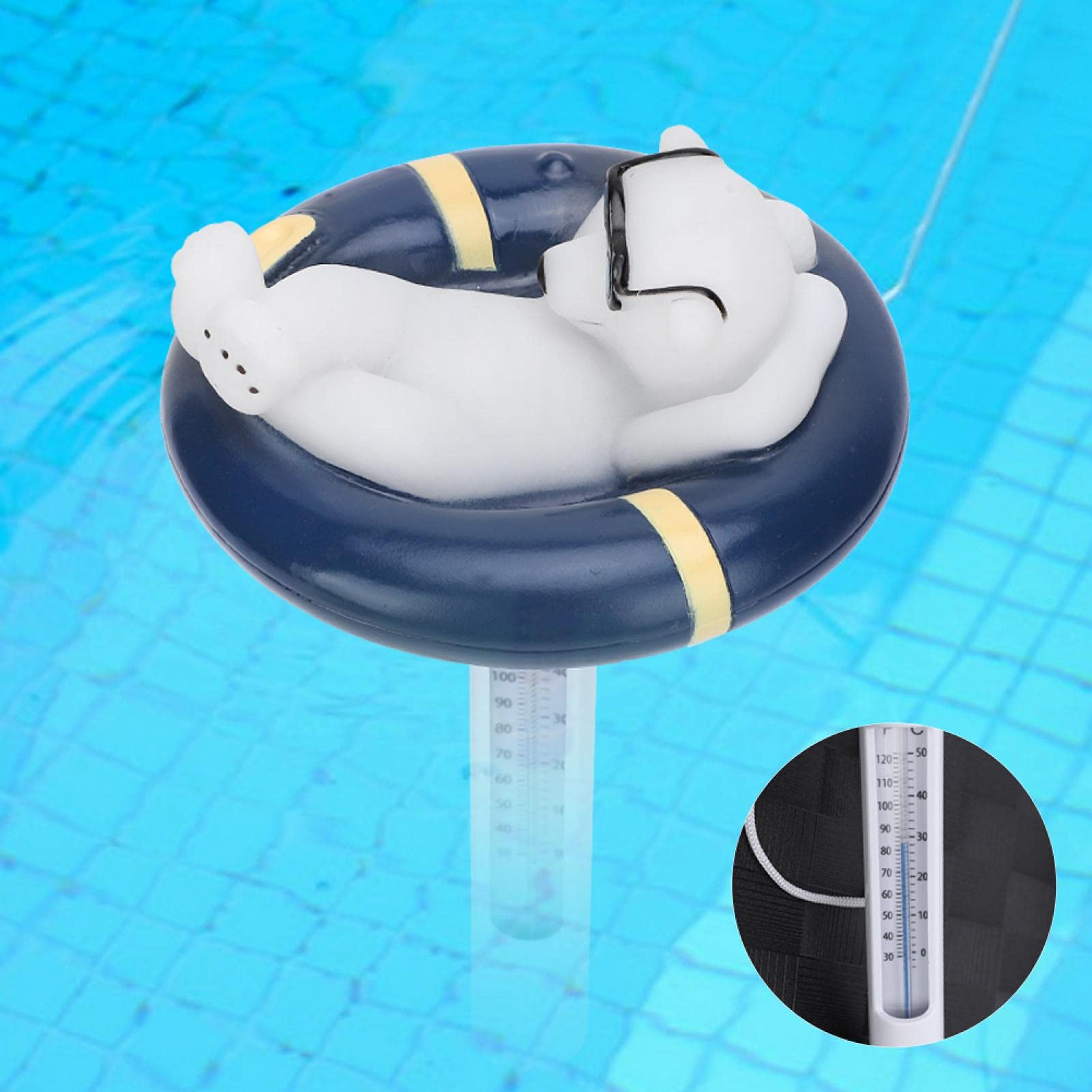 Kuuleyn Termometro Piscina Galleggiante Orso PVC