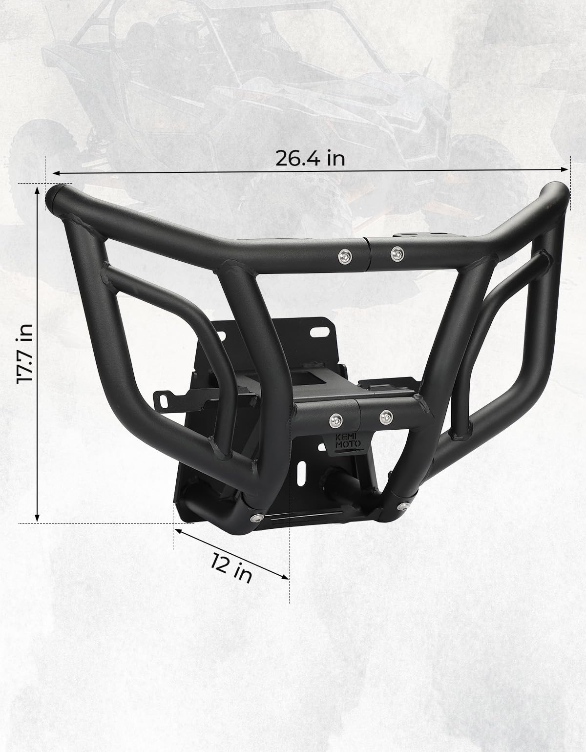 KEMIMOTO 2402 paraurti anteriore Maverick X3 foro faretto