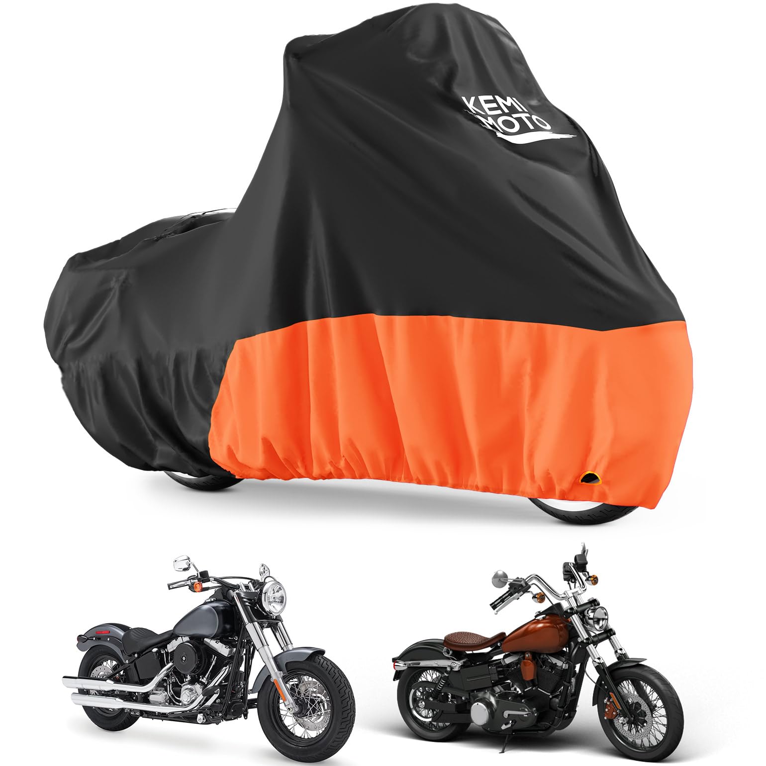 KEMIMOTO Softail Dyna Telo Moto impermeabile Oxford