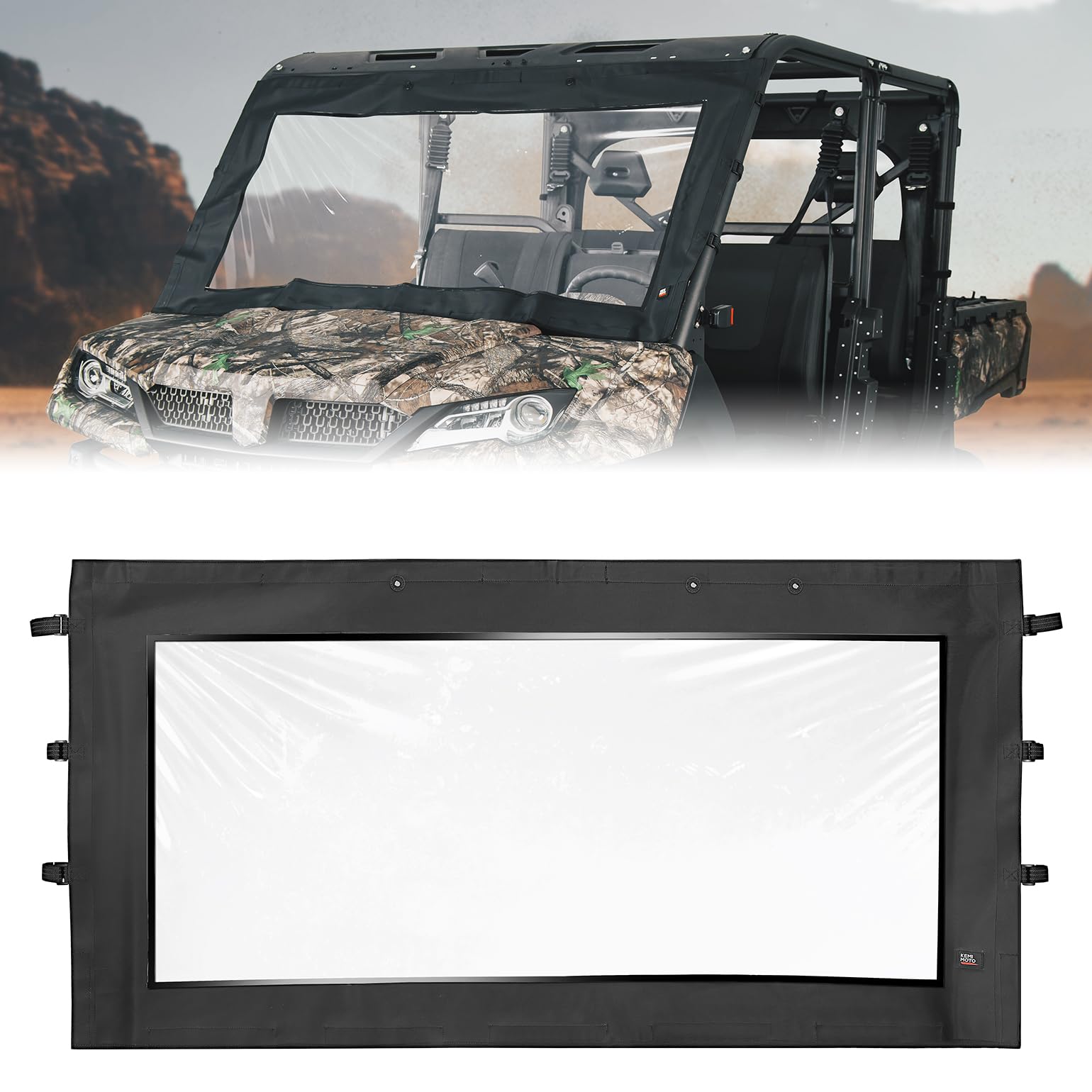 Kemimoto UForce 1000 parabrezza anteriore morbido