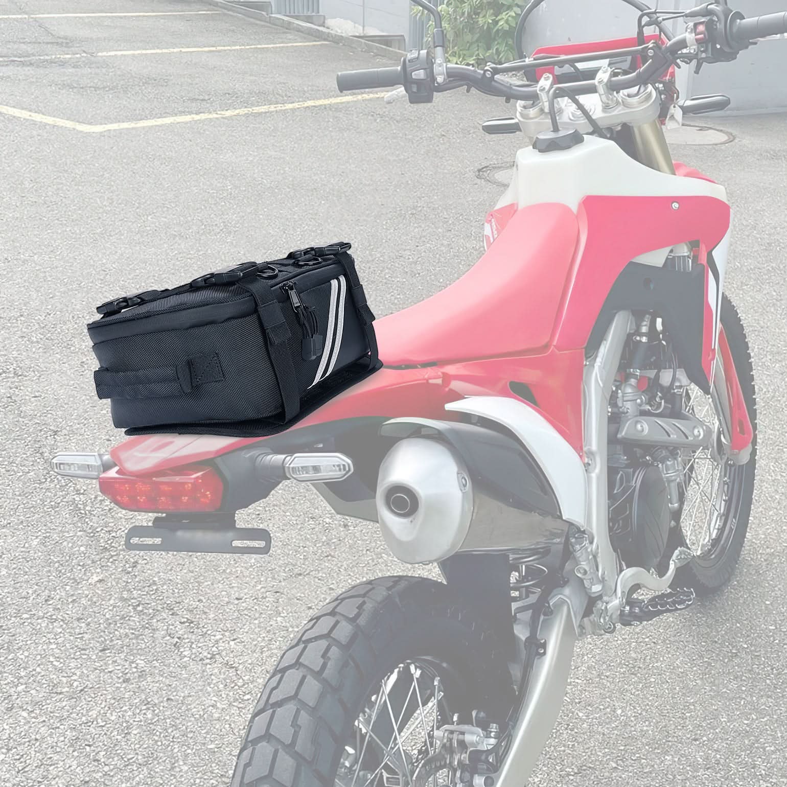 Kemimoto Borsa parafango posteriore 6L enduro universale