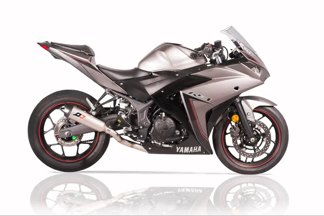 QD Exhaust Tri-Cone R3 impianto completo racing titanio