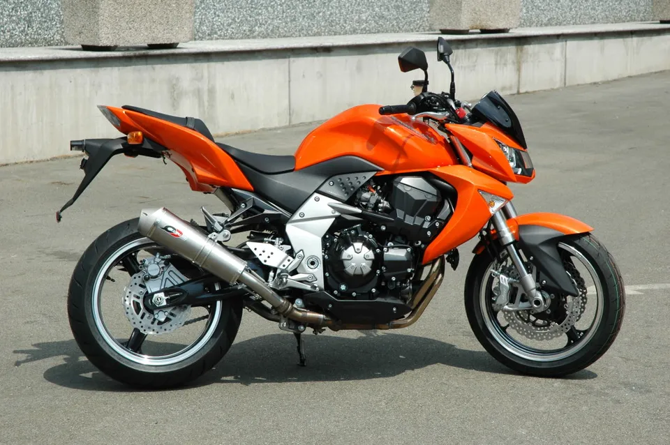 QD Exhaust Magnum Kawasaki Z 1000 2007 Terminale Slip-On Titanio