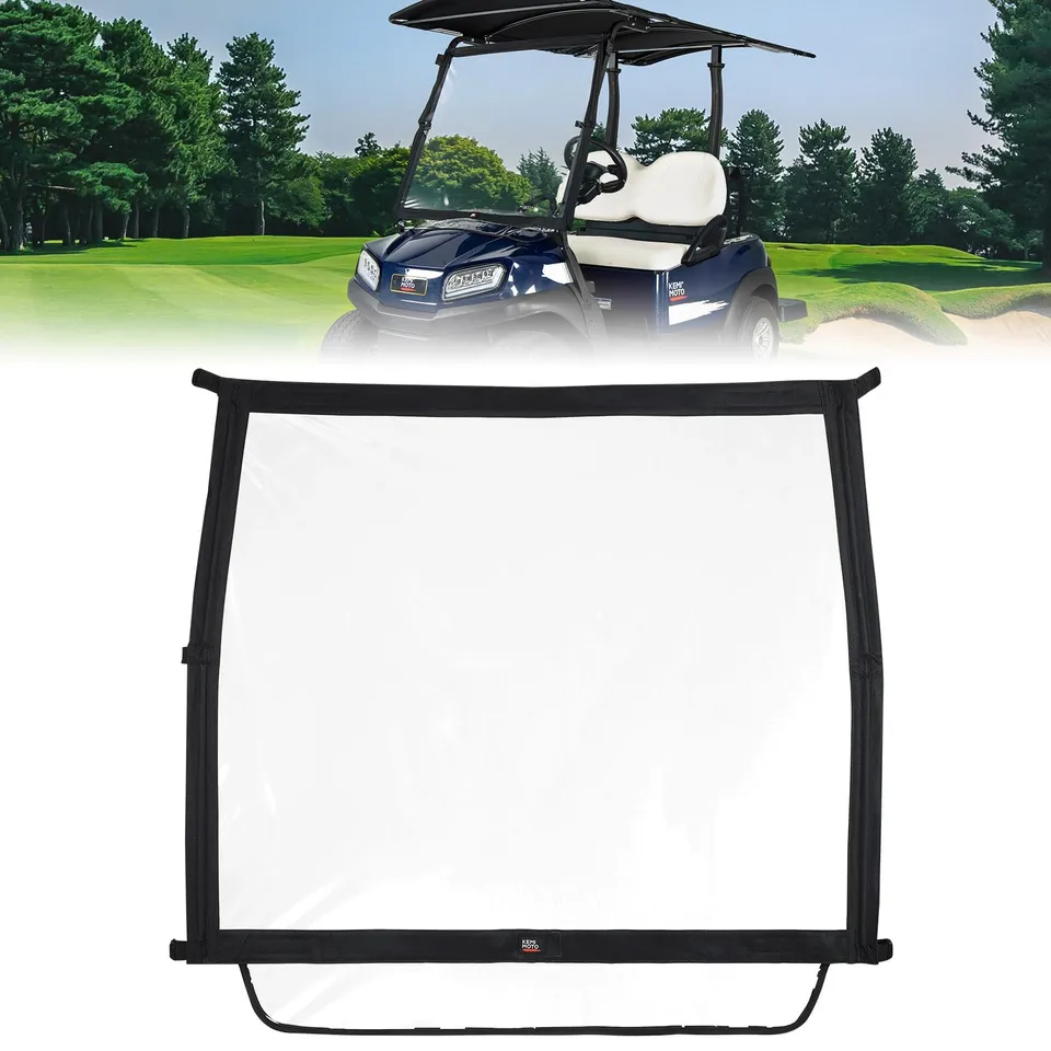 KEMIMOTO parabrezza golf cart pieghevole PVC 600D