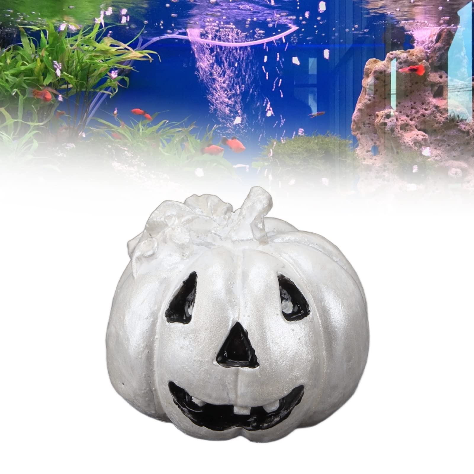 Kuuleyn Zucca decorazione acquario resina 3 cm miniatura