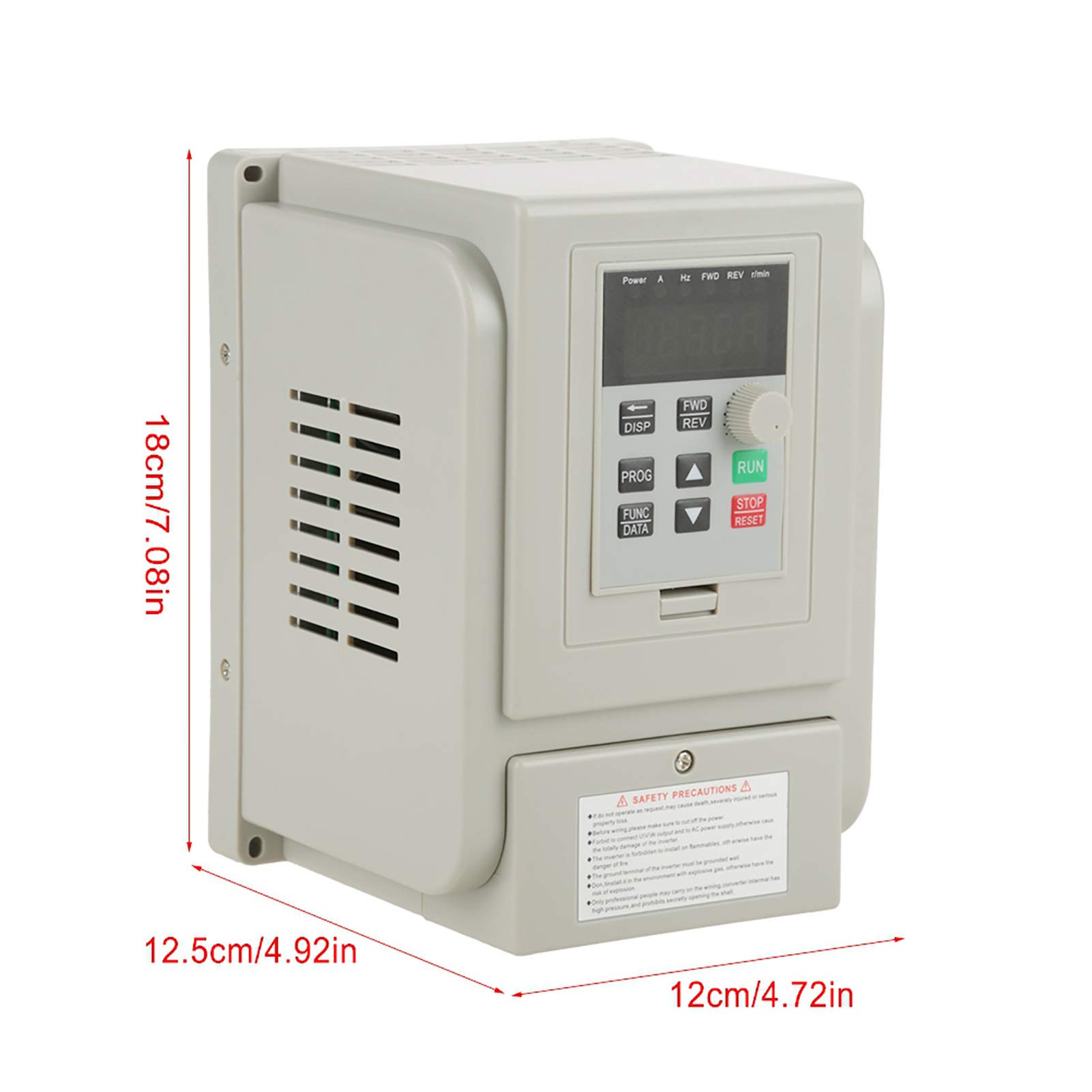 Kuuleyn Inverter VFD 1,5kW 220V 8A Motore Trifase