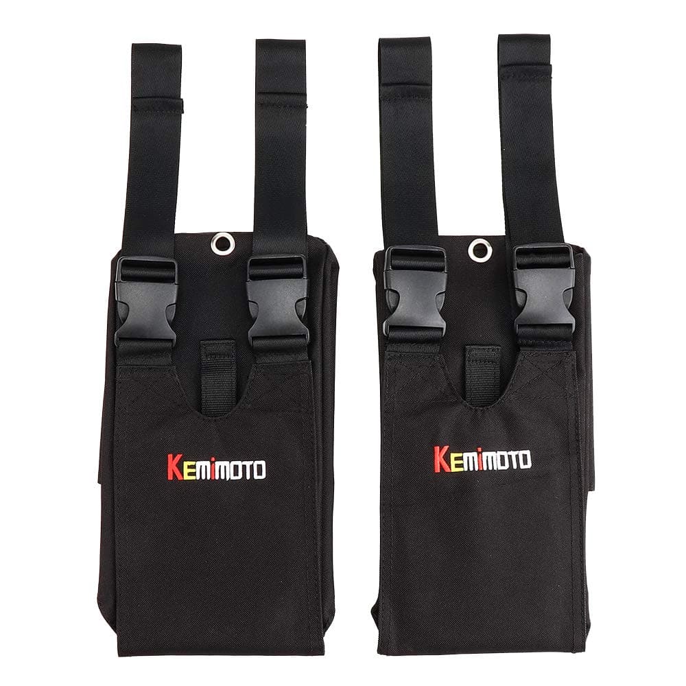 KEMIMOTO ATV poggiapiedi passeggero universali regolabili