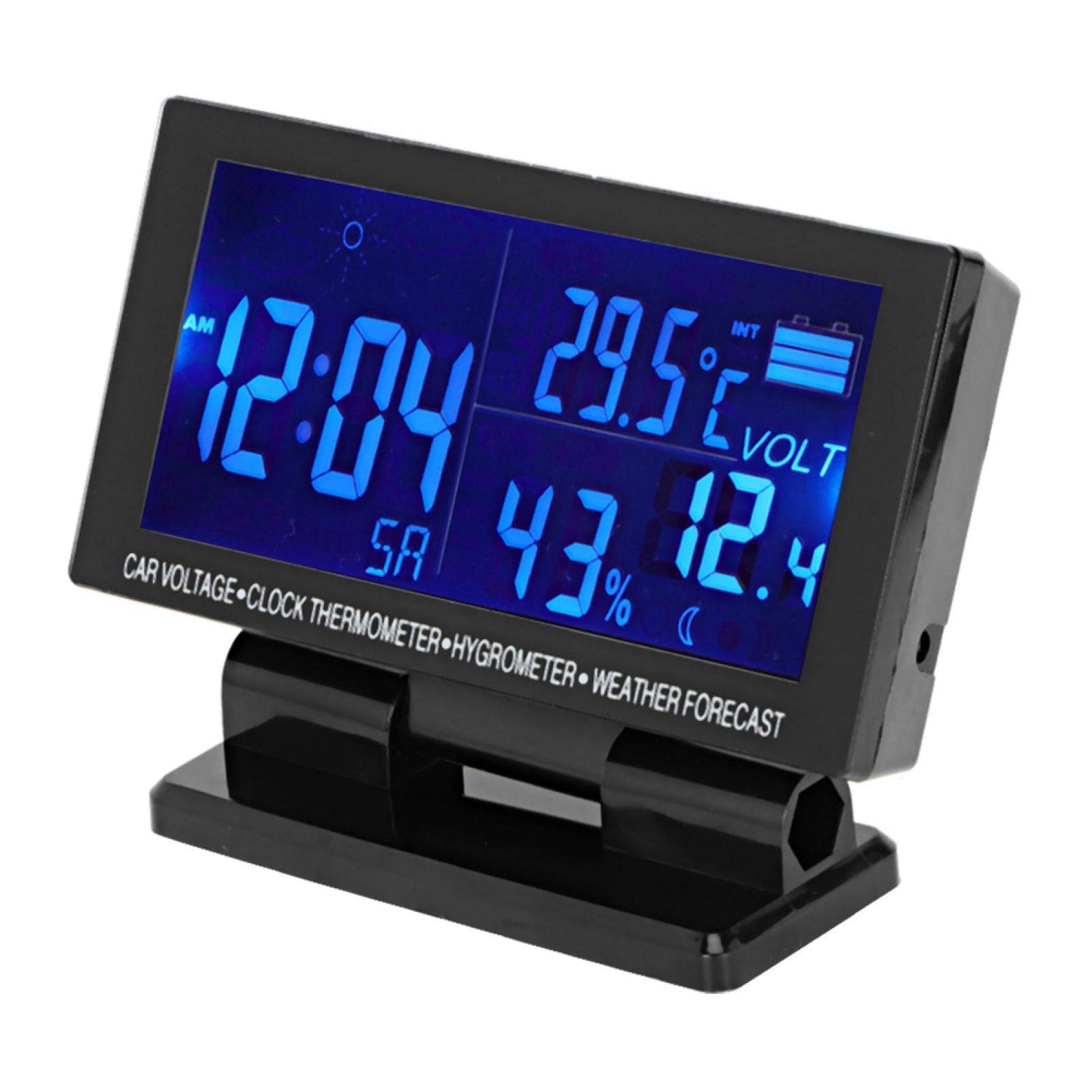 Kuuleyn voltmetro auto digitale termometro igrometro meteo