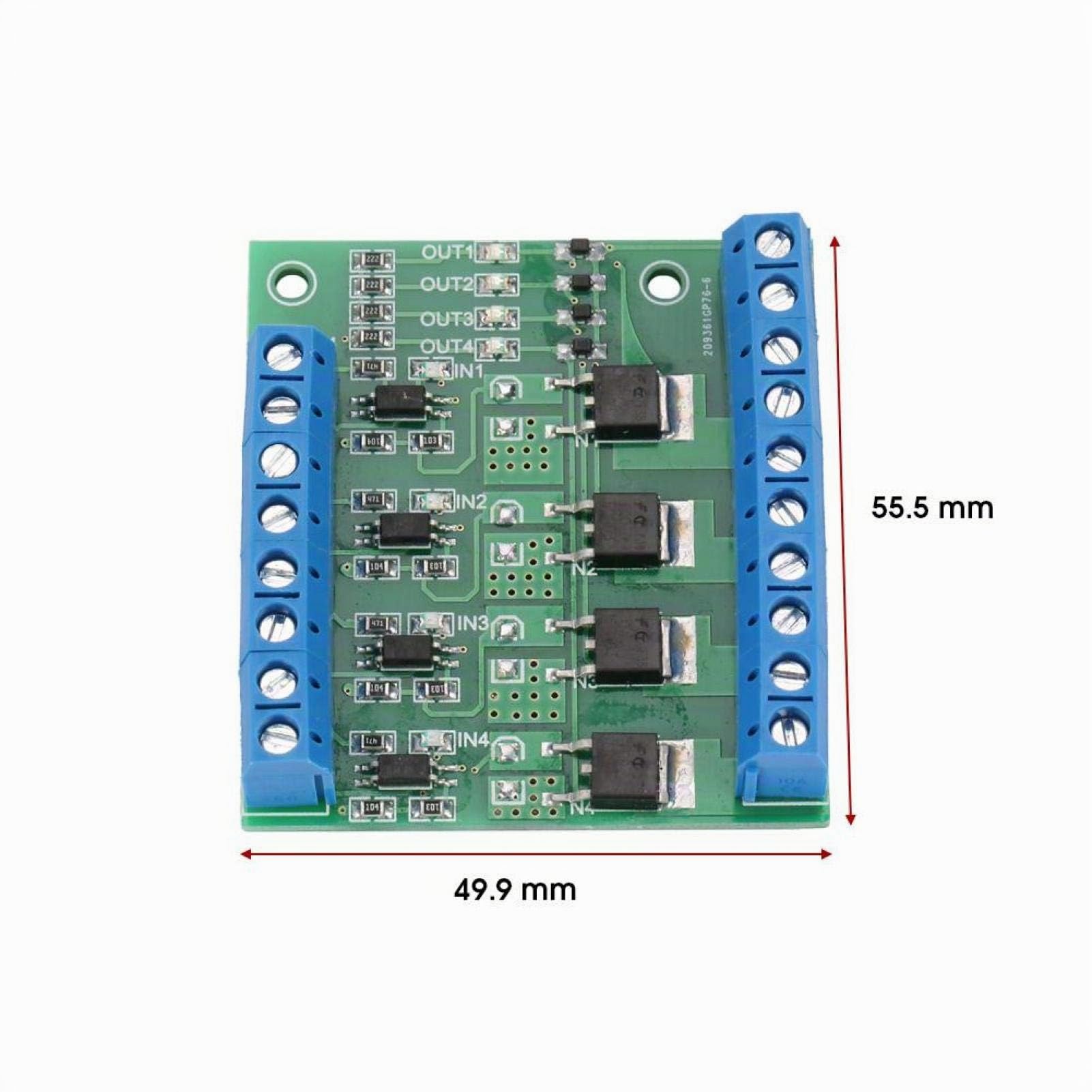 Kuuleyn Modulo MOSFET 4 Canali 10A PWM PLC