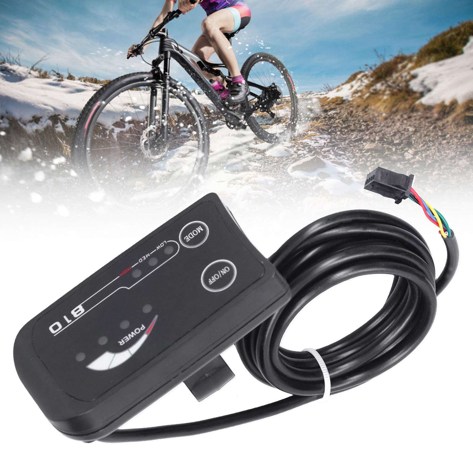 Kuuleyn display LED810 48V impermeabile bici e monopattino
