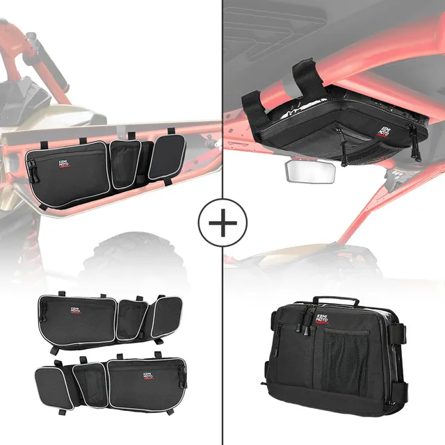 KEMIMOTO Maverick X3 Borse Portaoggetti Tetto Porta 1680D