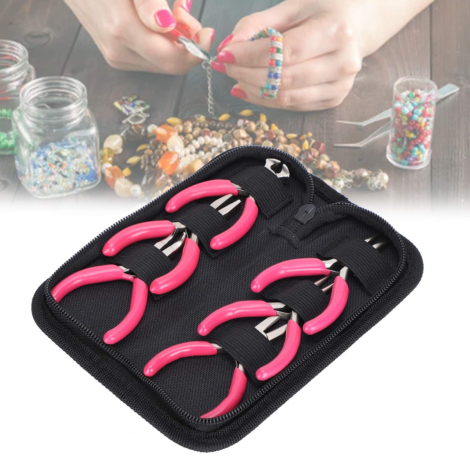 Hapivida set 6 pinze bigiotteria gioielli precisione