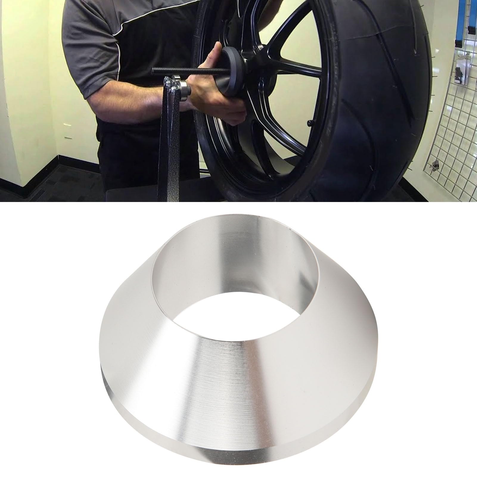 AOWINHIT Cono Centraggio Smontagomme Alluminio 42,42 mm