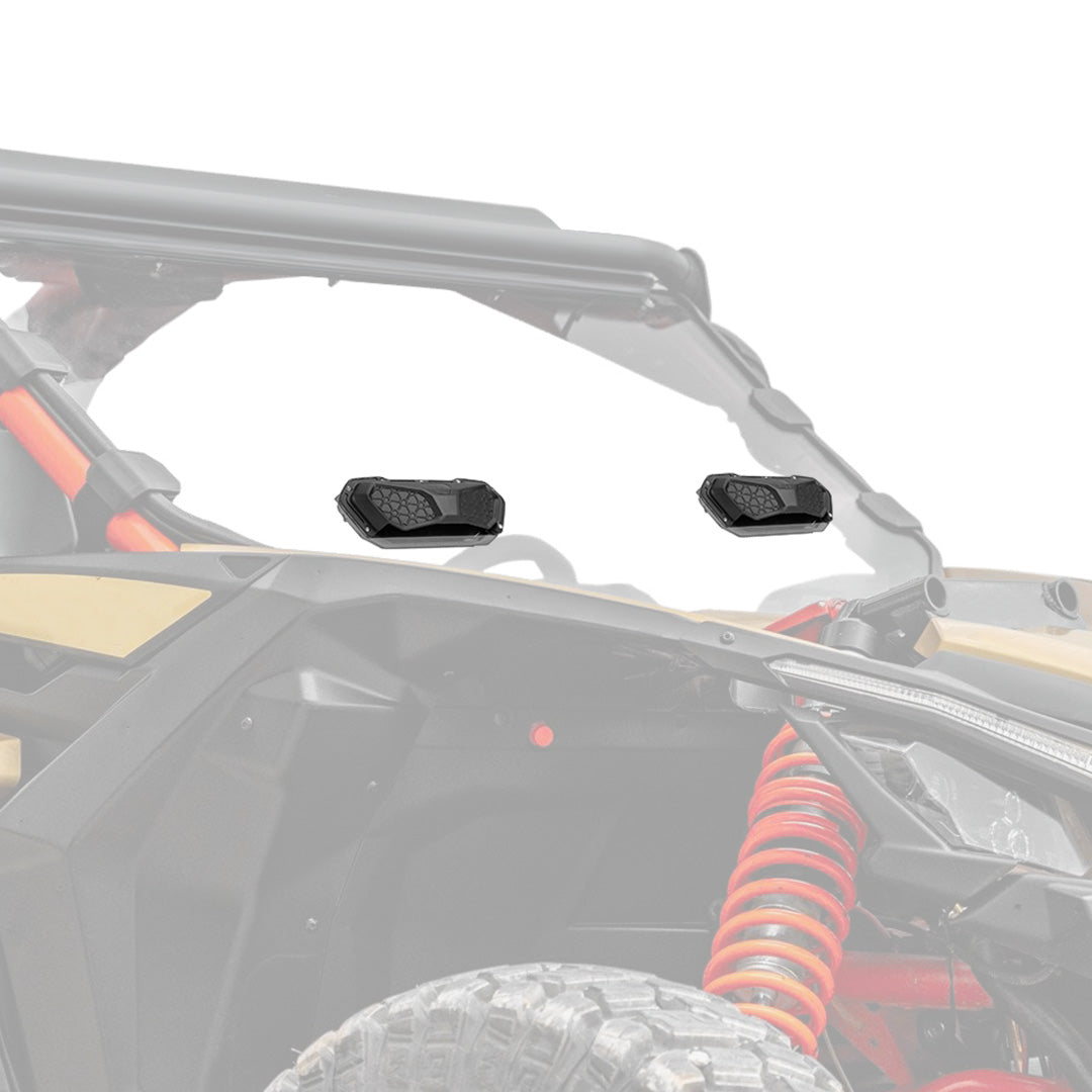 KEMIMOTO UTV Kit Prese Aria Parabrezza 2pz Policarbonato