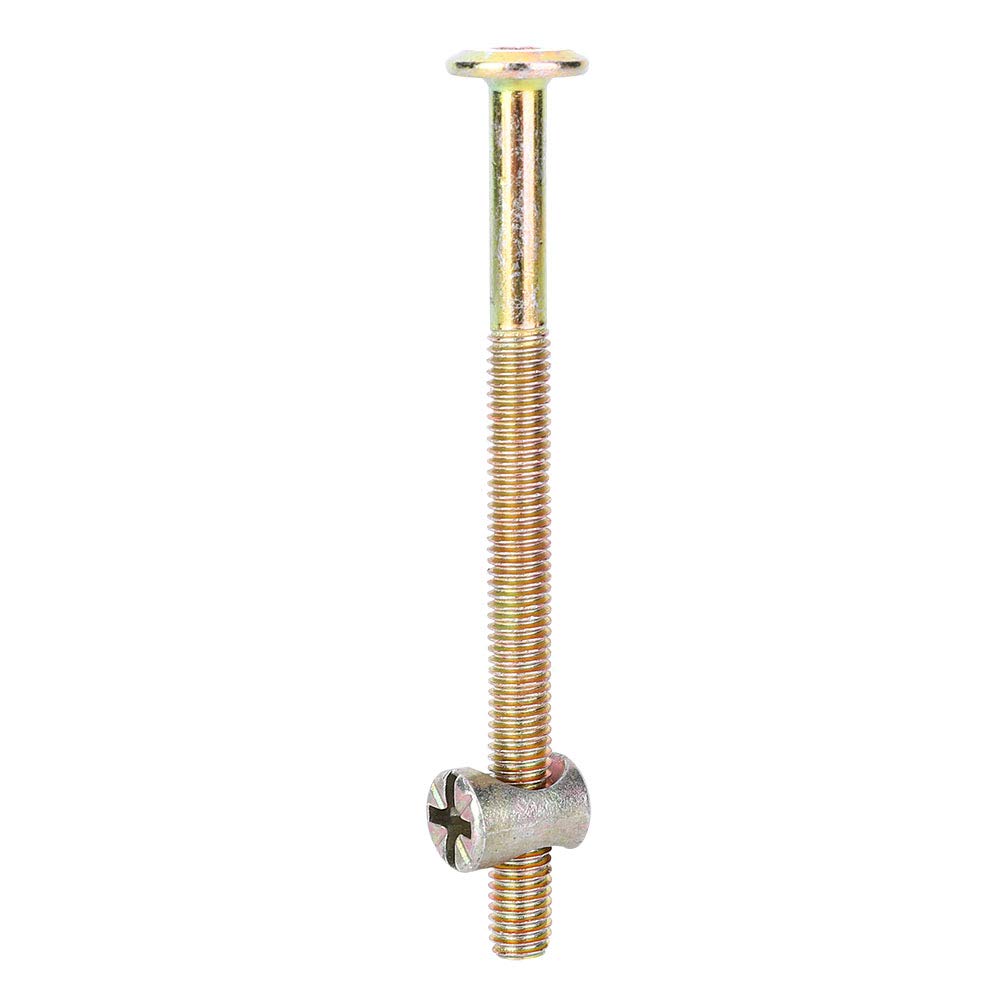Kuuleyn Viti Mobili M6 100mm Acciaio 10 Pezzi con Dadi