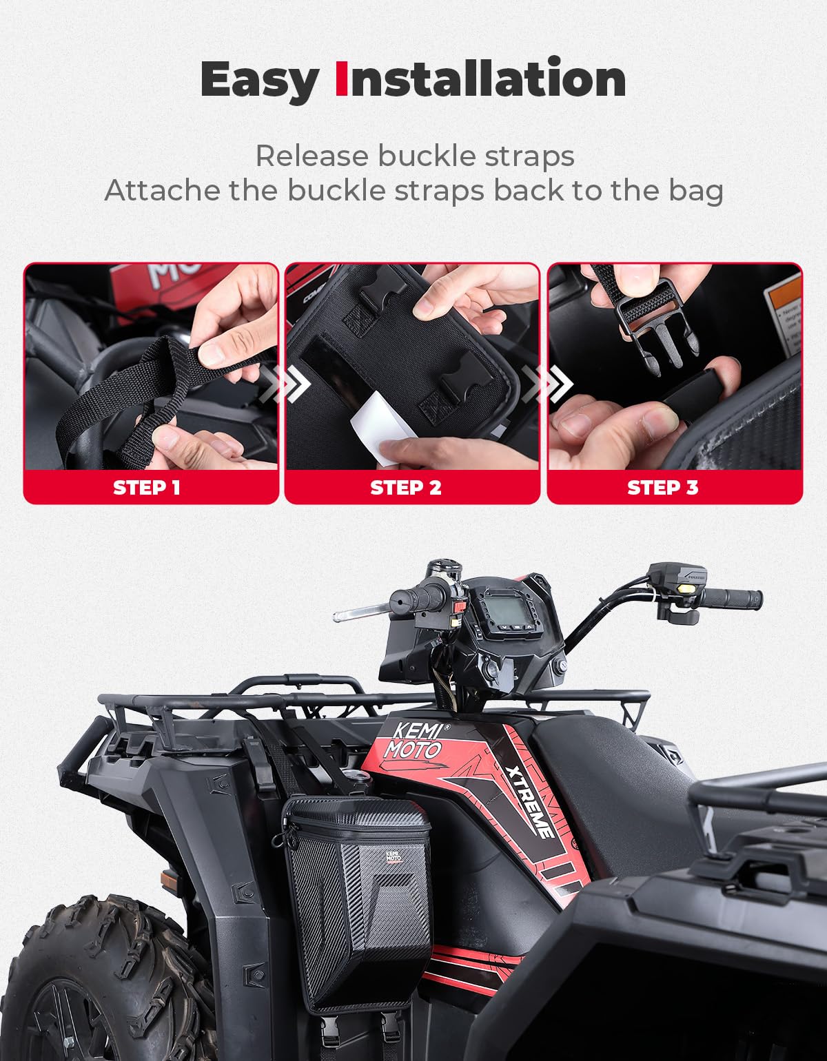 Kemimoto Borsa Parafango ATV 5,5L impermeabile