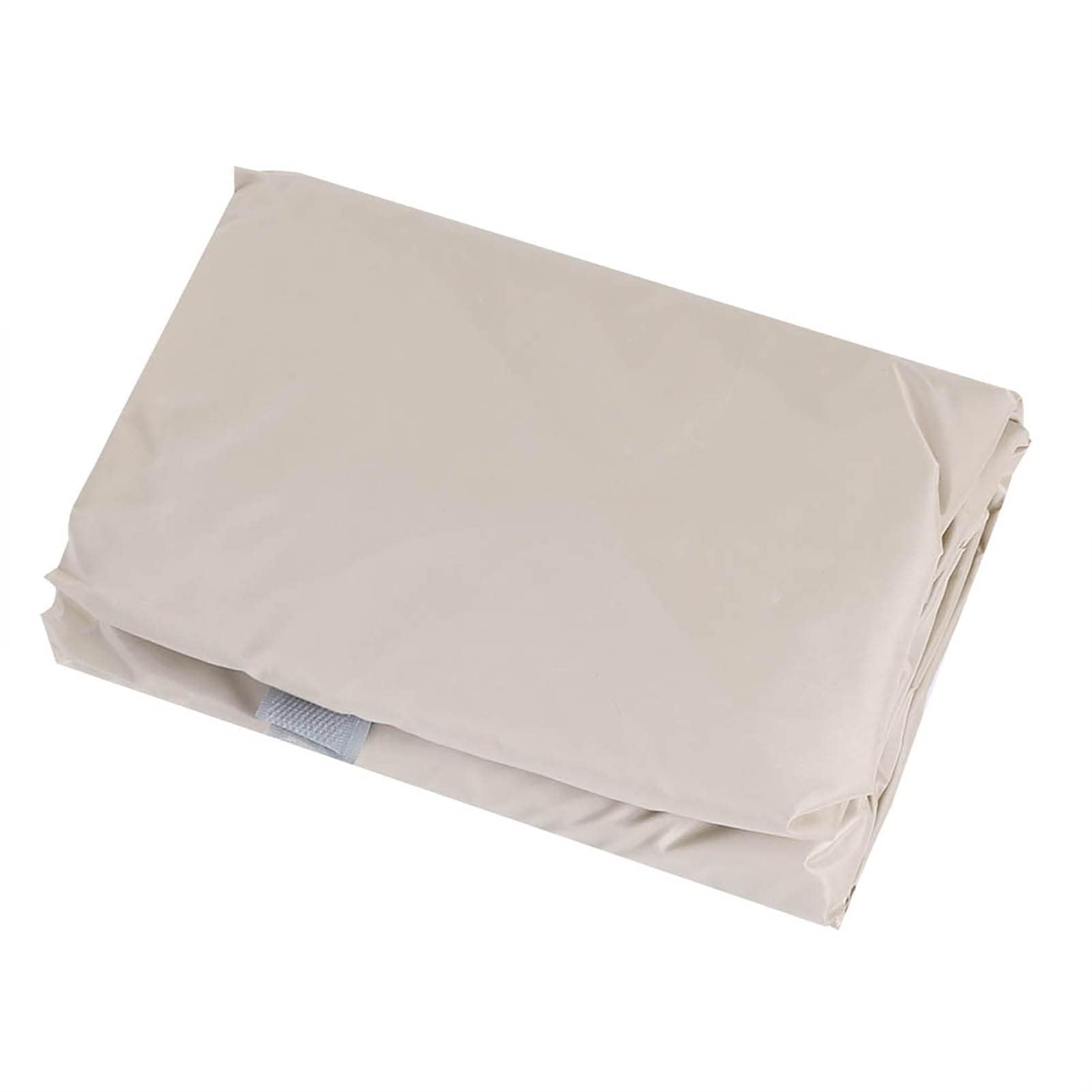 Hapivida Copertura Chaise Longue 208cm Beige 2 Pezzi