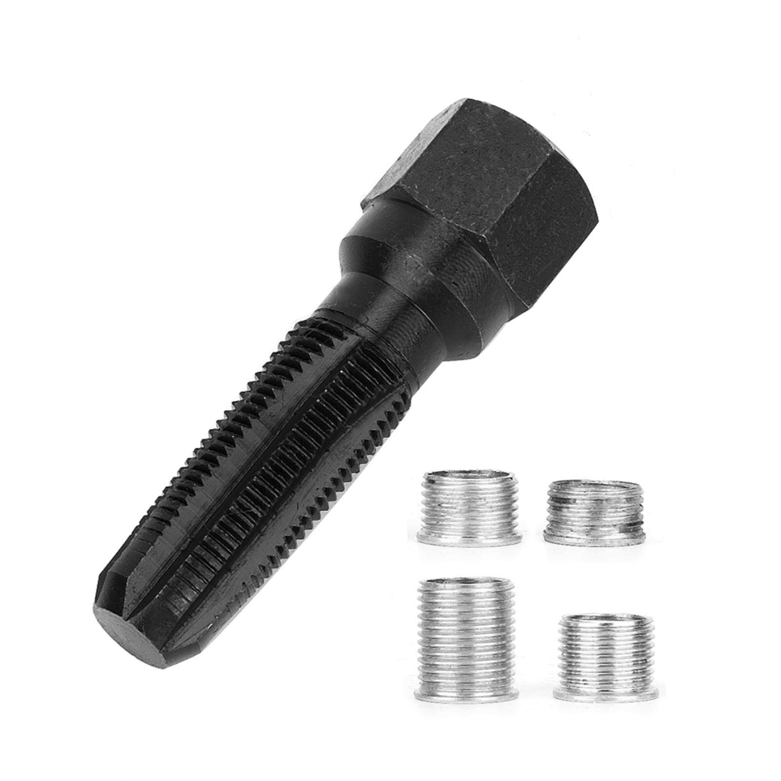 Kuuleyn M14x1,25 maschio ripara filetti candele acciaio 4 pezzi