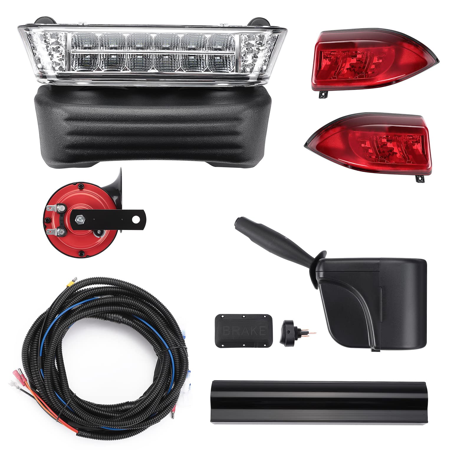 KEMIMOTO B1406-03801BK kit fari LED per Club Car Precedent 12V