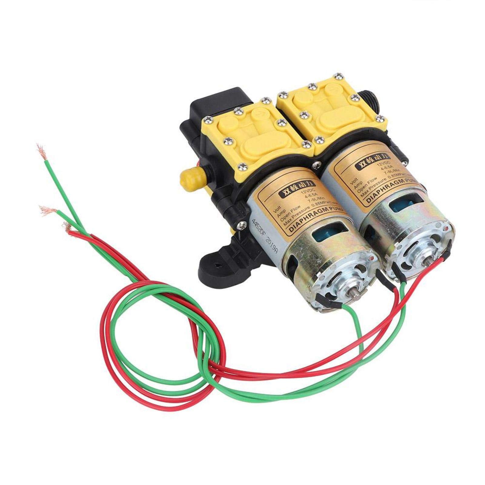 Kuuleyn Pompa Acqua 12V Membrana Alta Pressione 7-9 l/min
