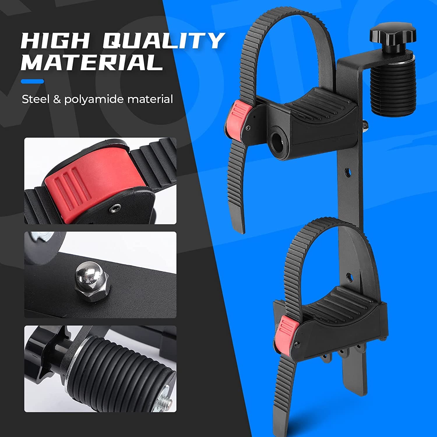 KEMIMOTO Ranger porta attrezzi cassone supporto pala 4 pezzi