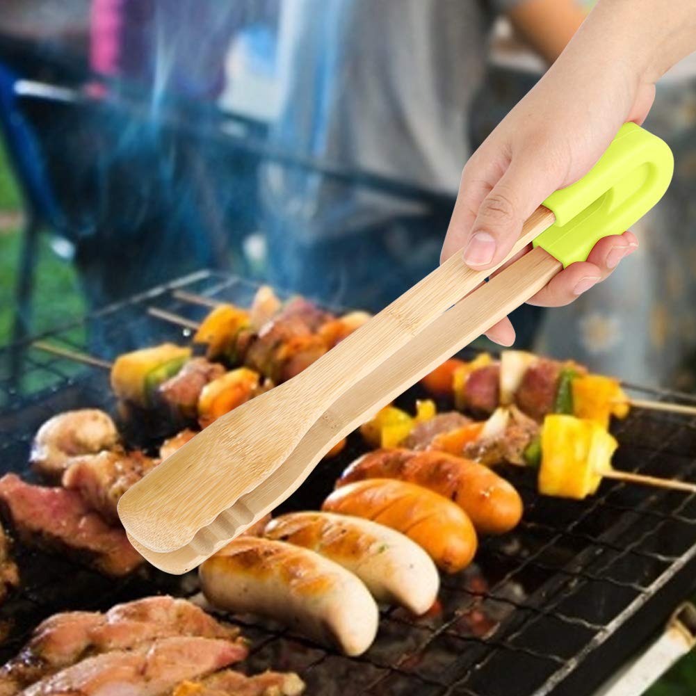 Kuuleyn Pinza Cucina Legno Silicone Verde 30 cm Barbecue