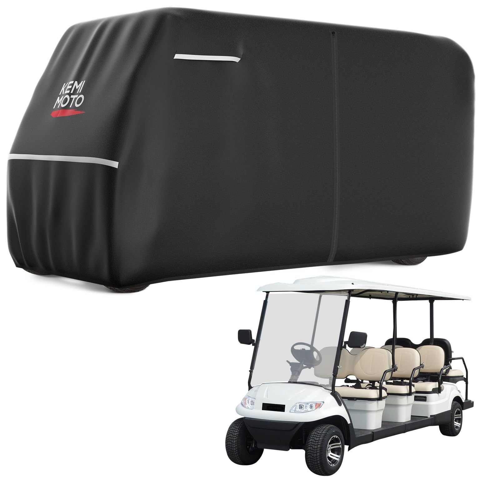 KEMIMOTO 600D telo golf cart impermeabile 8 posti