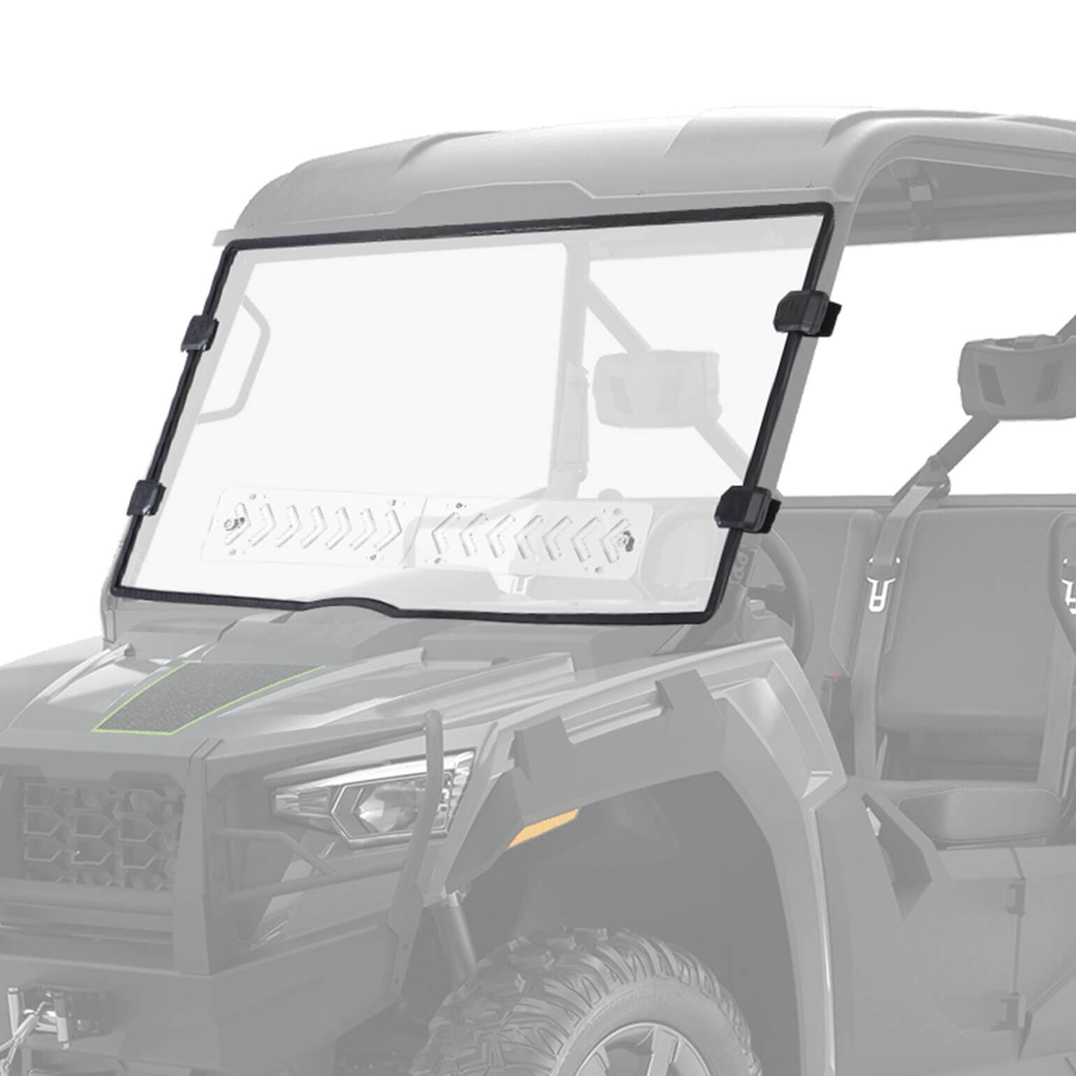KEMIMOTO parabrezza anteriore UTV per Tracker 800SX ventilato