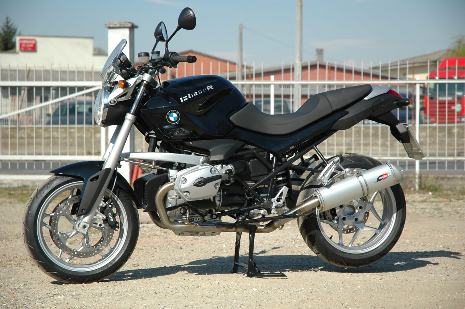 QD Exhaust Magnum BMW R 1200 R slip-on titanio