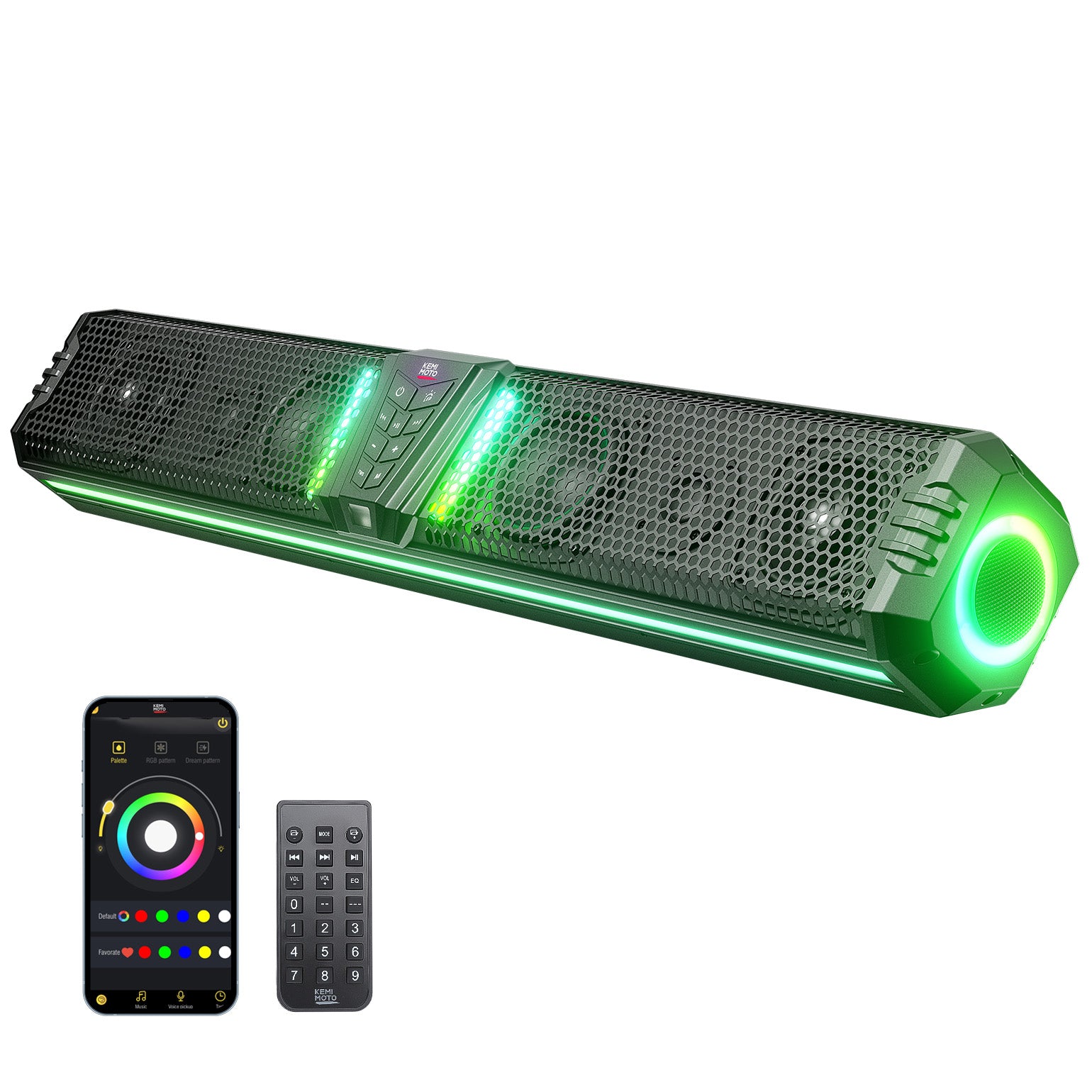 KEMIMOTO Midnight 80 Gen1.5 Sound Bar 32" RGB UTV 240W