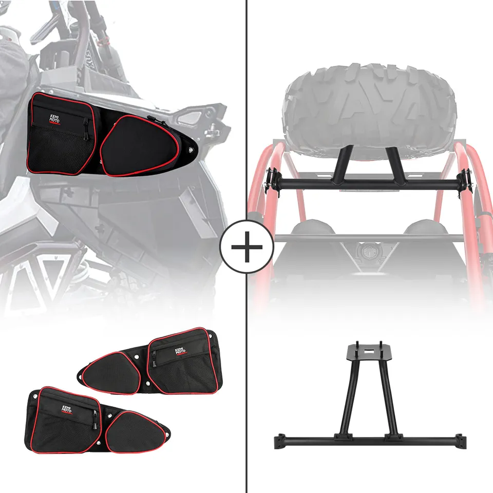 KEMIMOTO set borse portiera + portaruota RZR XP 1000