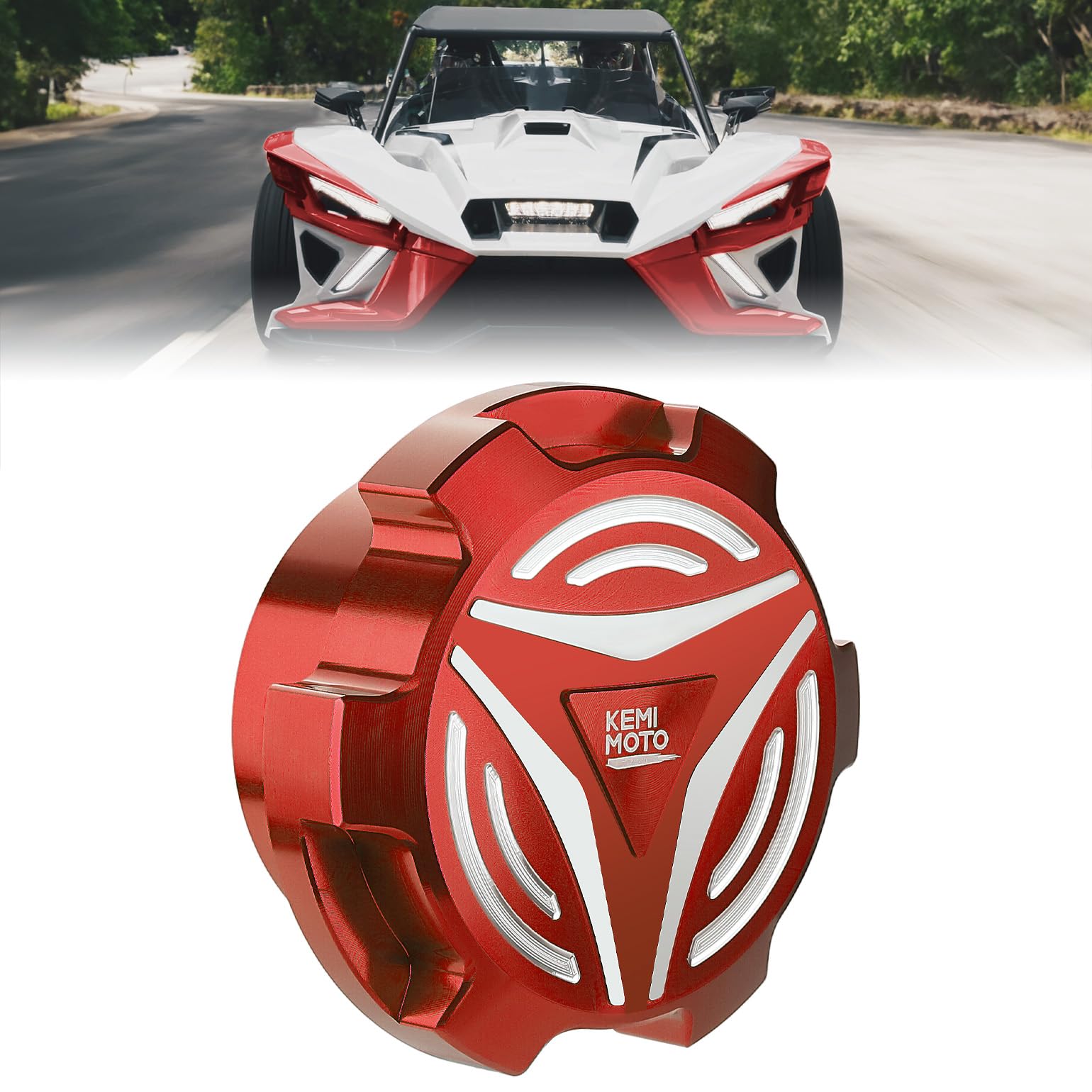 KEMIMOTO Tappo Serbatoio Slingshot Nero in Alluminio