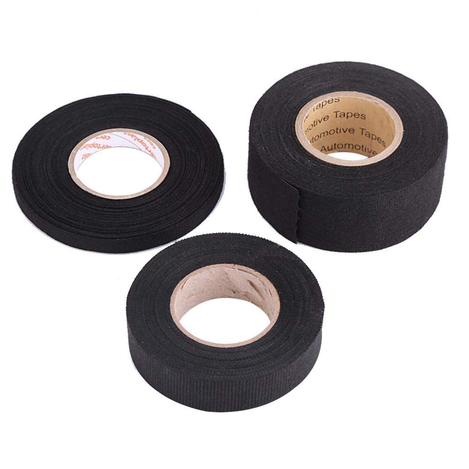 Kuuleyn Nastro Cablaggio Auto Nero 32 mm x 15 m