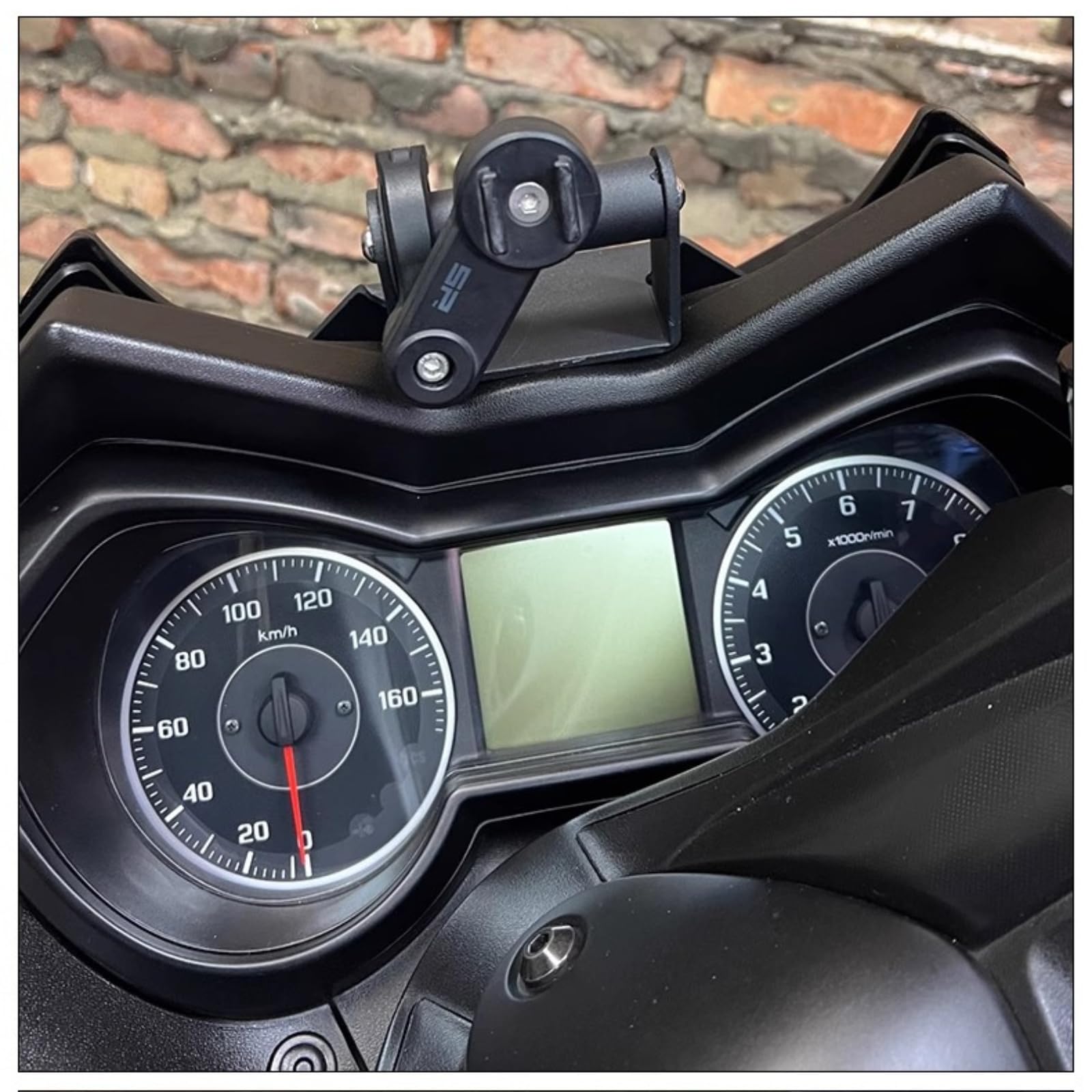 Kuuleyn Supporto Cellulare Moto Xmax 250/300/500 2018-2021 Alluminio