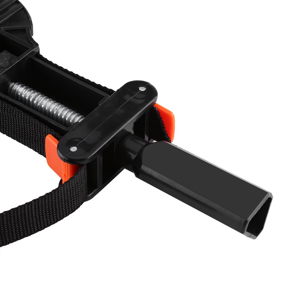 Kuuleyn 4 m morsetto angolare a cinghia nylon nero
