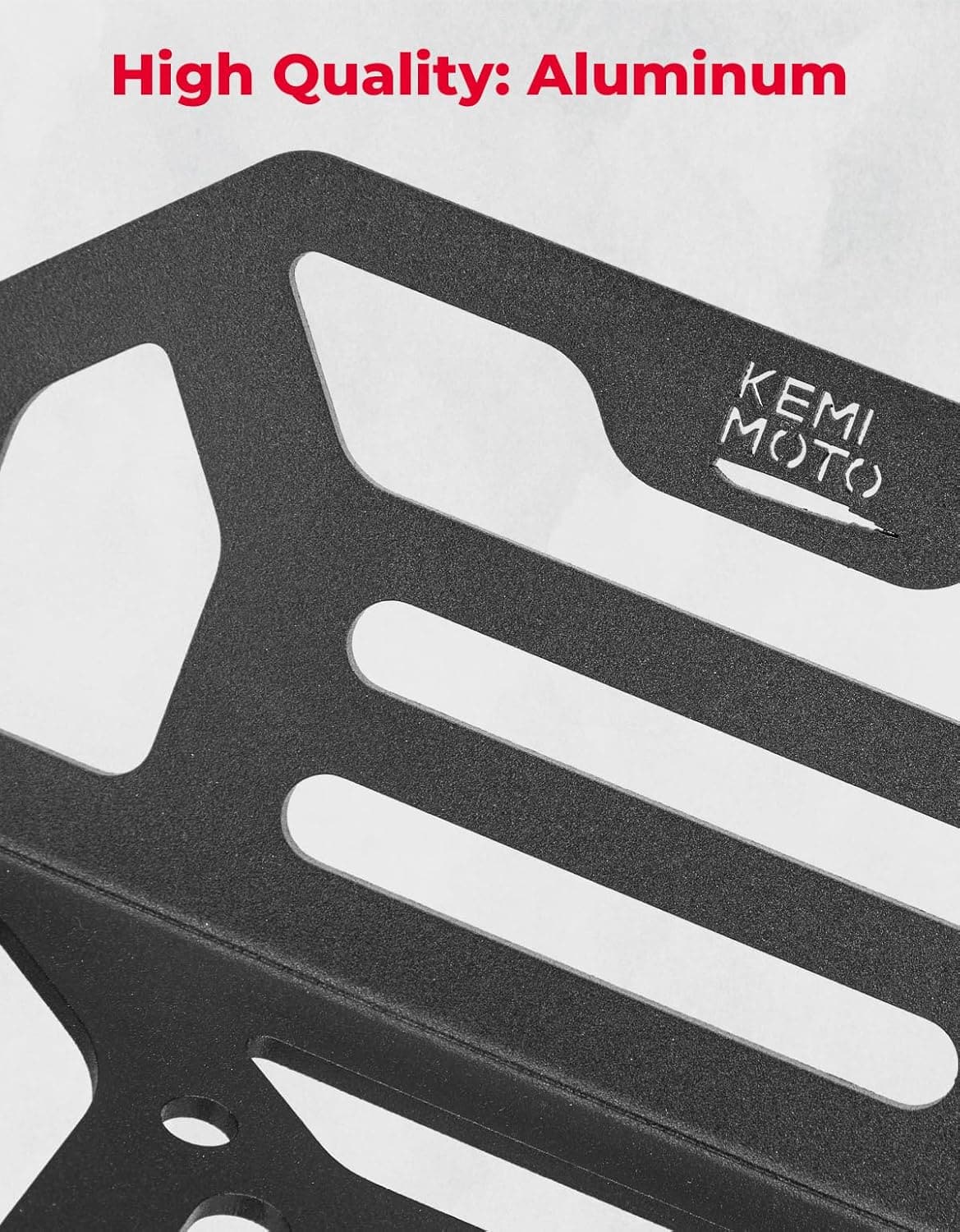KEMIMOTO Portapacchi Anteriore CT125 Protezione Faro Alluminio