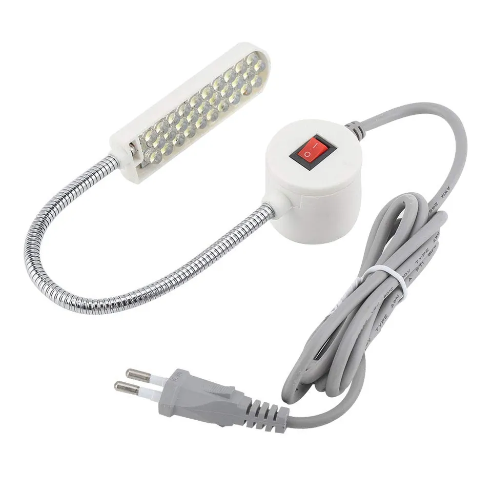 Kuuleyn Lampada Macchina da Cucire 30 LED 220V Grigia