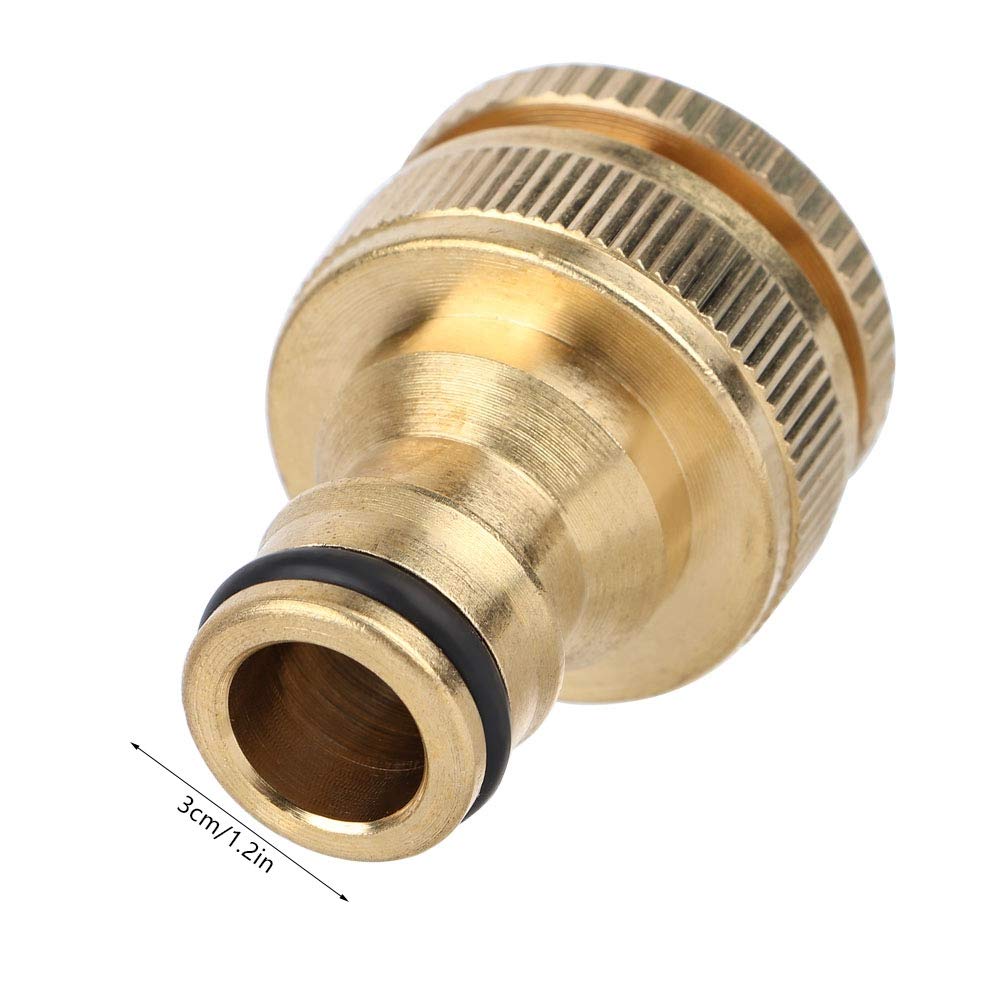 Kuuleyn Connettore Tubo 3/4 Ottone Giardino Rapido