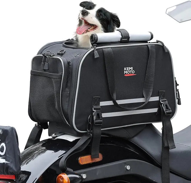 KEMIMOTO F1824 Trasportino Moto Cani Gatti Pieghevole