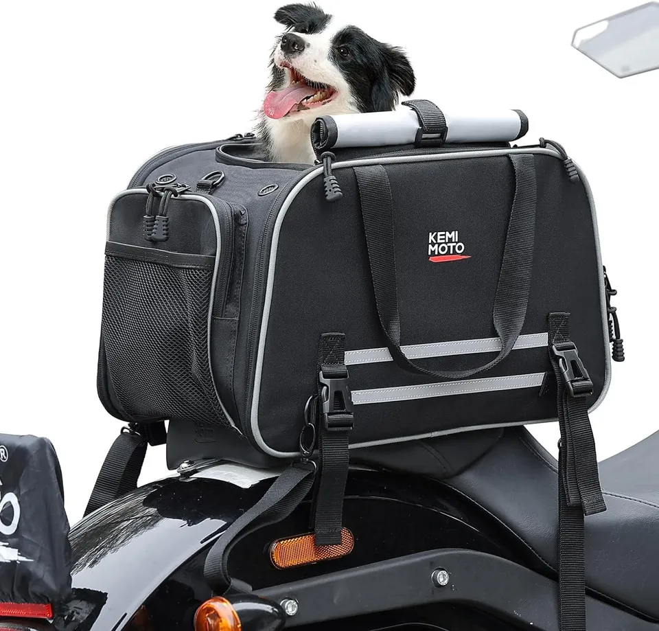 KEMIMOTO F1824 Trasportino Moto Cani Gatti Pieghevole
