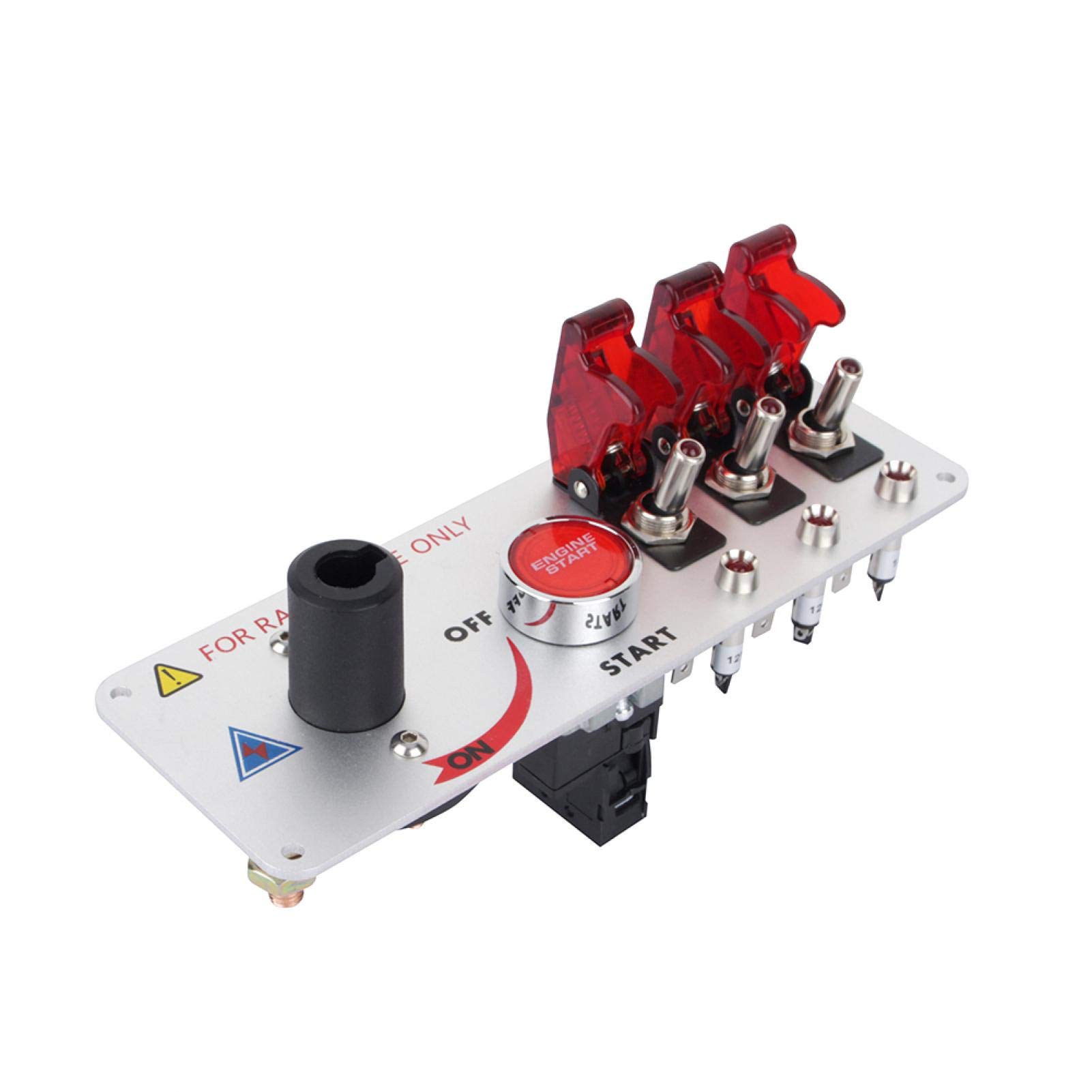 Kuuleyn Pannello Interruttori Auto 5 in 1 12V con LED