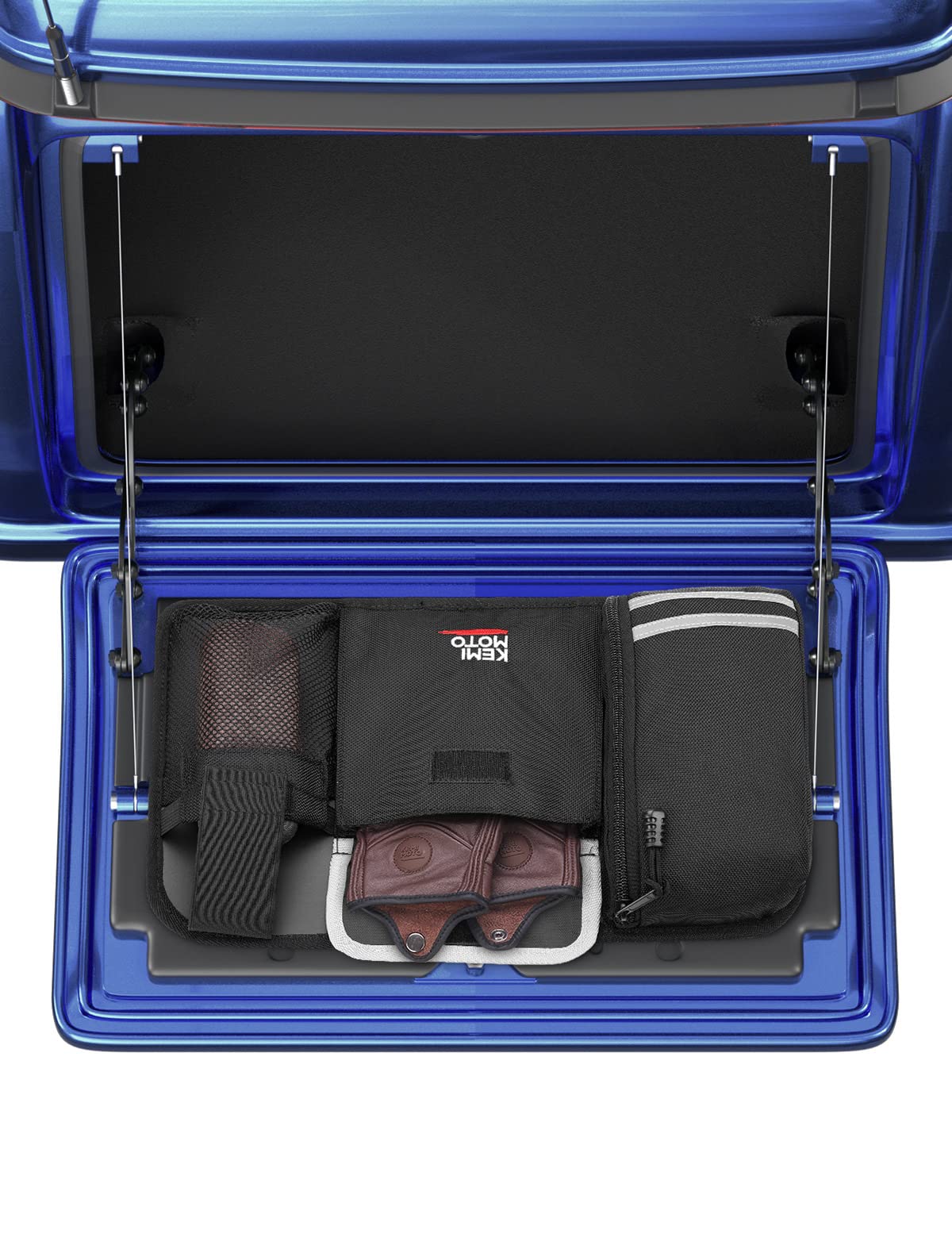 KEMIMOTO Tri Glide Freewheeler organizer bauletto con tasche