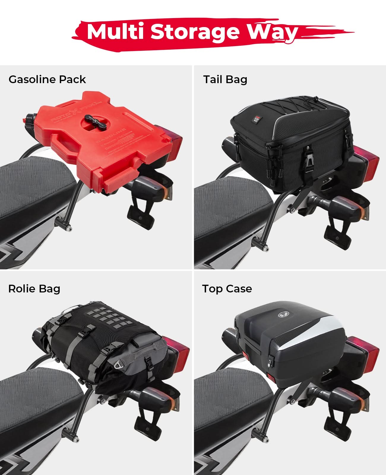 Kemimoto portapacchi posteriore Yamaha XT250 2008-2025