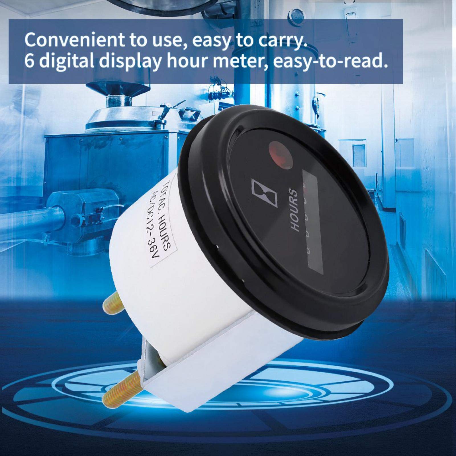 Kuuleyn SH-748 contaore digitale 12-36V per motore